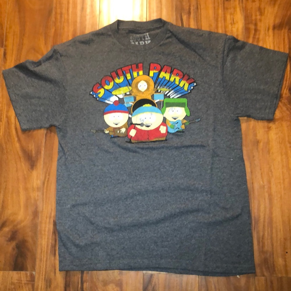 South Park Mens T-shirt SIZE L light wear